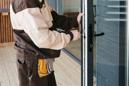Cleaning And Polishing Glass Door Installation in Sebastian, FL